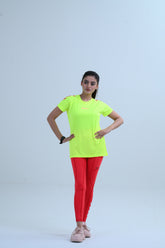 Essential Workout Tee-Lime